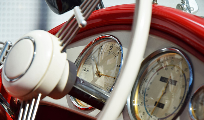 Oldtimer Cockpit